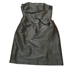 Vintage Jim Hjelm Occasions Women's Size 14 Strapless Dress Dark Turquoise Green